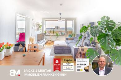 Wohnung zum Kauf 239.000 € 3 Zimmer 76,1 m² 13. Geschoss frei ab 01.08.2025 Rathenau Erlangen 91058