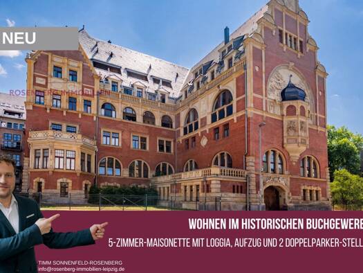 Maisonette zum Kauf provisionsfrei 559.900 € 5 Zimmer 145,9 m² Zentrum-Südost Mitte 04103