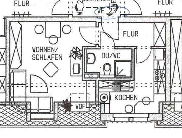 Wohnung zur Miete 195 € 1 Zimmer 34,5 m²<br/>Wohnfläche 3.<br/>Geschoss ab sofort<br/>Verfügbarkeit Kleiststr. 6 we 23 Kappel 822 Chemnitz 09119