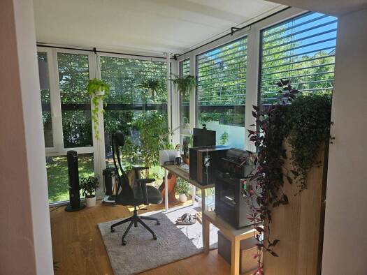 Terrassenwohnung zur Miete 1.536 € 1,5 Zimmer 55 m² EG frei ab sofort Allach-Untermenzing München 80997