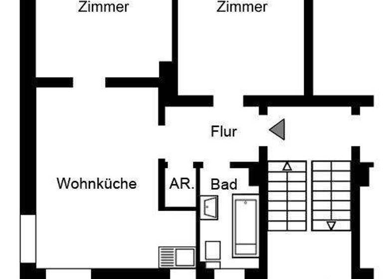 Wohnung zur Miete 1.080 € 3 Zimmer 77 m² EG frei ab 16.04.2026 Residenzaue 6 Borbeck-Mitte Essen 45355