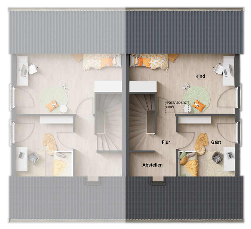 Doppelhaushälfte zum Kauf 671.839 € 6 Zimmer 141 m²<br/>Wohnfläche 353 m²<br/>Grundstück Edvard Grieg Strasse 6 Katzwang / Reichelsdorf Ost / Reichelsdorfer Kelle Nürnberg 90453