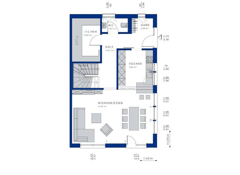 Haus zum Kauf 736.000 € 5 Zimmer 150 m² 280 m² Grundstück Nußbaum Neulingen 75245