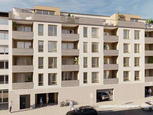 Wohnung zum Kauf - Neubau provisionsfrei 553.000 € 3 Zimmer 84,3 m² 1. Geschoss Holzstraße 55 Südstadt Fürth 90763