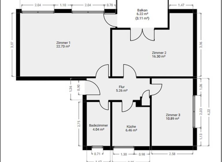 Wohnung zum Kauf provisionsfrei 359.900 € 3 Zimmer 69 m² 4. Geschoss Heinrich-Hoffmann-Straße 2 Niederrad Frankfurt am Main 60528