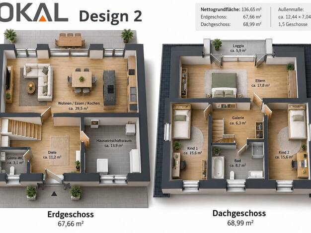 Bungalow zum Kauf 379.647 € 3 Zimmer 118 m² 1.172 m² Grundstück Bad Hersfeld Bad Hersfeld 36251