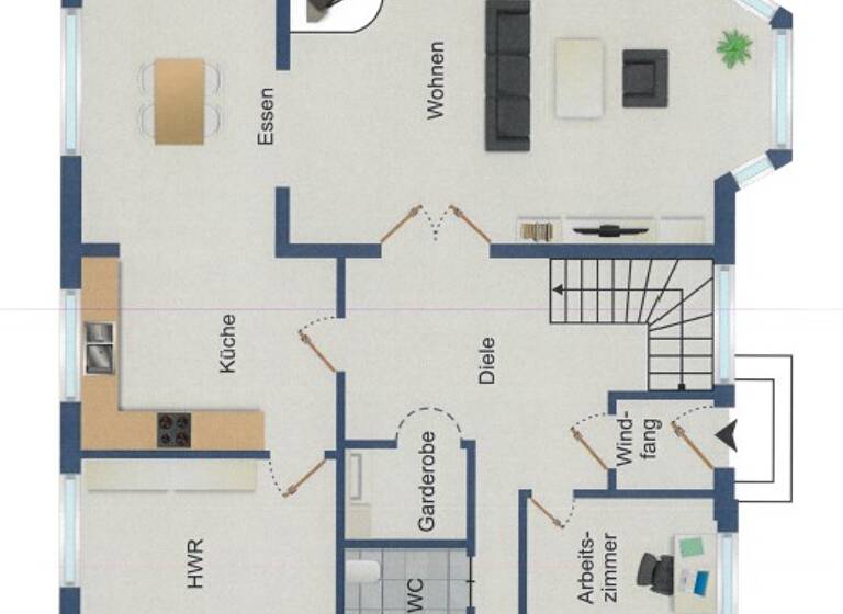 Einfamilienhaus zur Miete 1.600 € 9 Zimmer 220 m²<br/>Wohnfläche 614 m²<br/>Grundstück 01.07.2025<br/>Verfügbarkeit Etzhorn Oldenburg / Etzhorn 26125