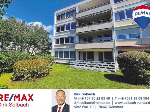 Wohnung zur Miete 1.800 € 4 Zimmer 109 m² frei ab sofort Neuhauser Straße 11 Petershausen Konstanz 78464