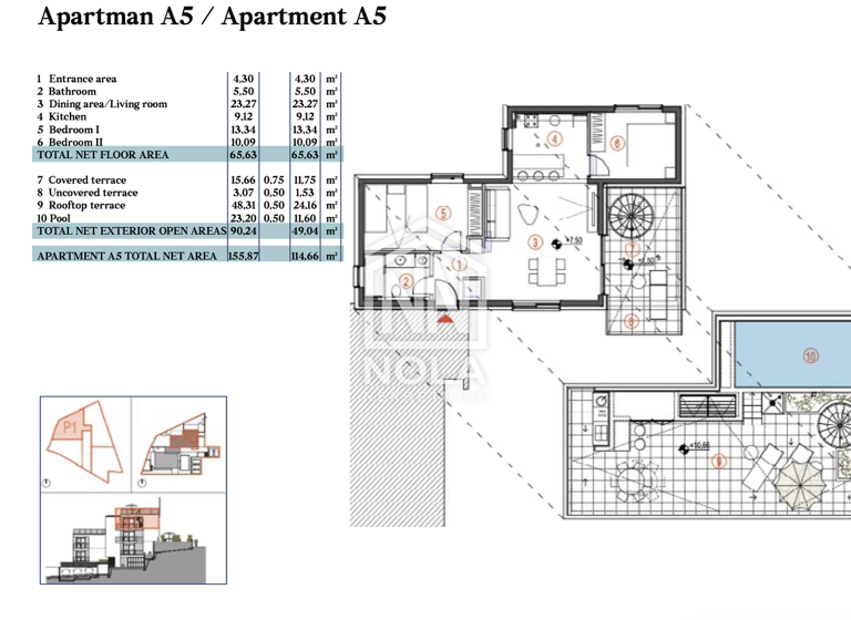 Wohnung zum Kauf 687.360 € 3 Zimmer 1. Geschoss Primosten 22202