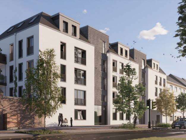 Wohnung zum Kauf - Neubau provisionsfrei 454.900 € 2 Zimmer 61,1 m² 1. Geschoss Brühler Straße 52-54 Raderberg Köln 50968