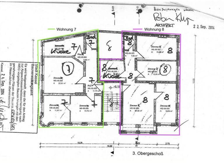 Wohnung zum Kauf 122.000 € 3 Zimmer 71,6 m² Mitte Kassel 34117