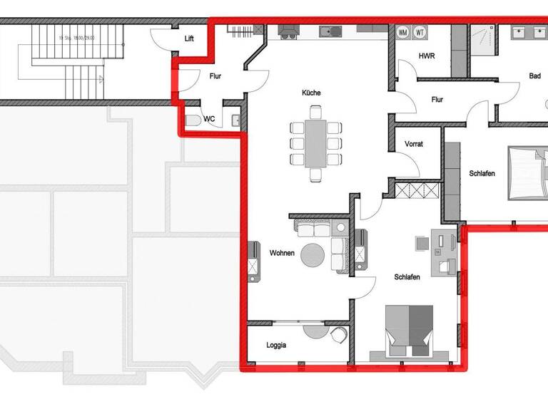 Wohnung zum Kauf 224.500 € 3 Zimmer 124 m² 1. Geschoss Aschendorf Papenburg / Aschendorf (Ems) 26871