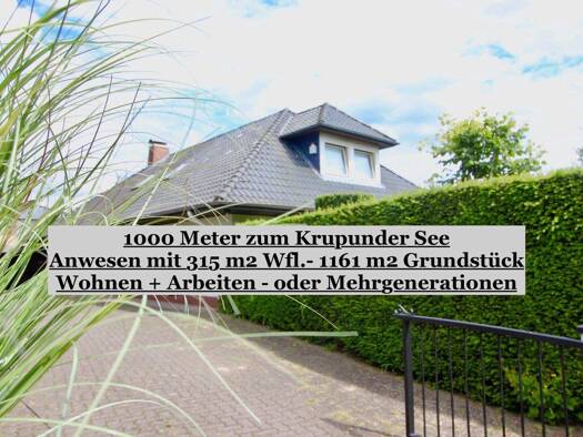 Einfamilienhaus zum Kauf 1.299.000 € 8 Zimmer 315 m² 1.161 m² Grundstück frei ab sofort Rellingen 25462