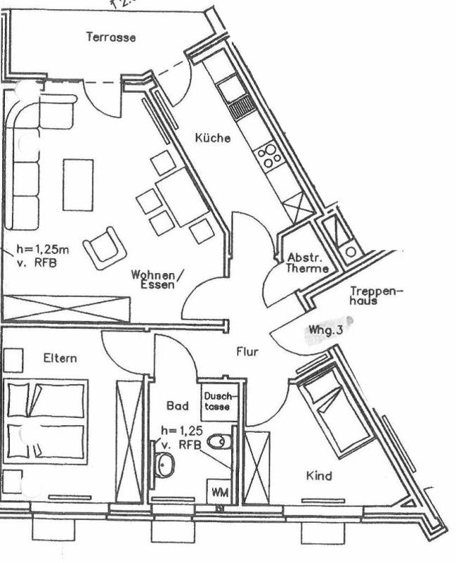 Wohnung zur Miete 500 € 3 Zimmer 73 m²<br/>Wohnfläche Sögel Sögel 49751