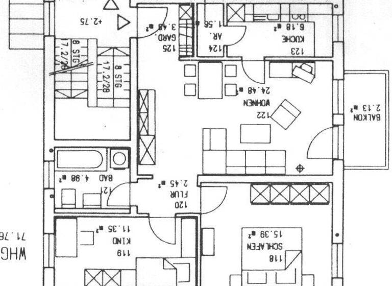 Wohnung zur Miete 445 € 3 Zimmer 72 m² Unteres Dorf 20 Röppisch Gera 07549