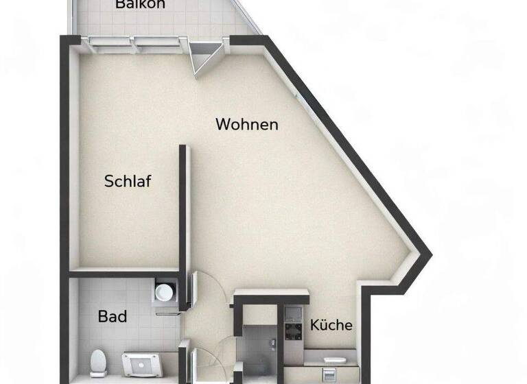 Studio zur Miete 635 € 1 Zimmer 50 m² Gaarden-Ost Kiel 24143