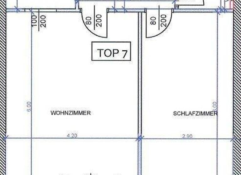 Wohnung zur Miete 1.070 € 2 Zimmer 59 m² 1. Geschoss Lastenstraße 28 Salzburg 5020
