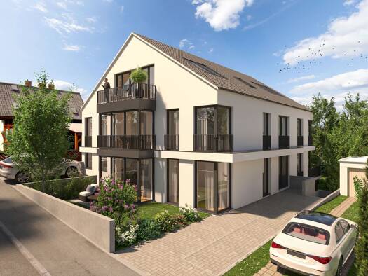 Wohnung zum Kauf - Neubau provisionsfrei 599.000 € 3 Zimmer 84,6 m² Elisabethenhain 22 Bad Vilbel Bad Vilbel 61118