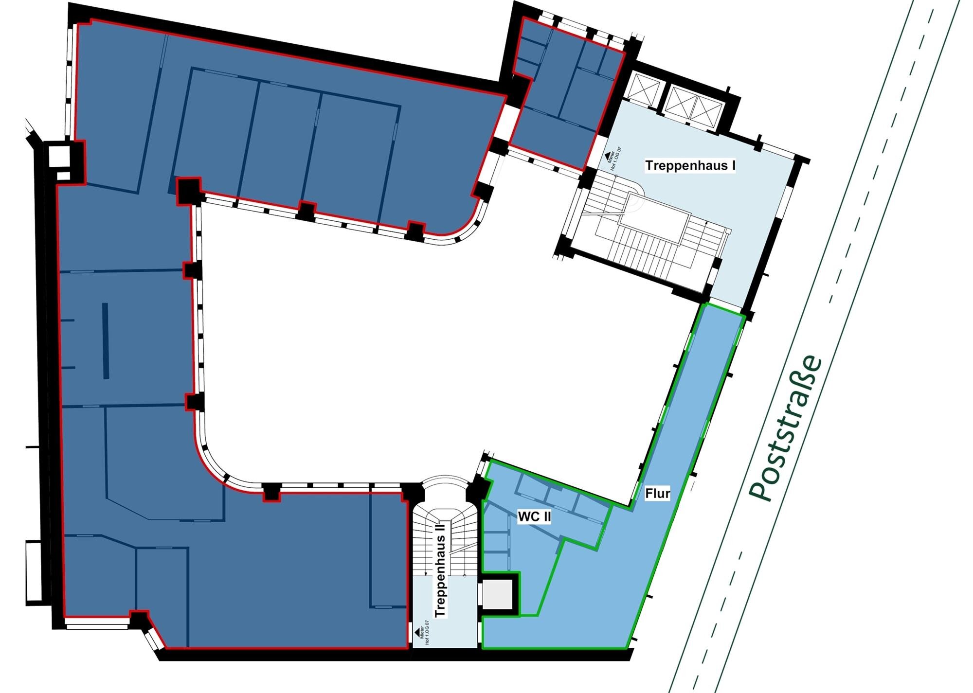 Bürofläche zur Miete 20,50 € 433 m²<br/>Bürofläche Neustadt Hamburg 20354