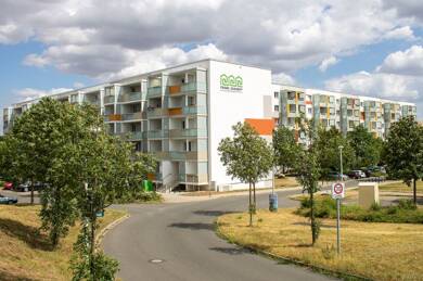 Wohnung zur Miete 414 € 2 Zimmer 59,1 m² 2. Geschoss Saalering 4 Heide-Nord / Blumenau Halle (Saale) 06120