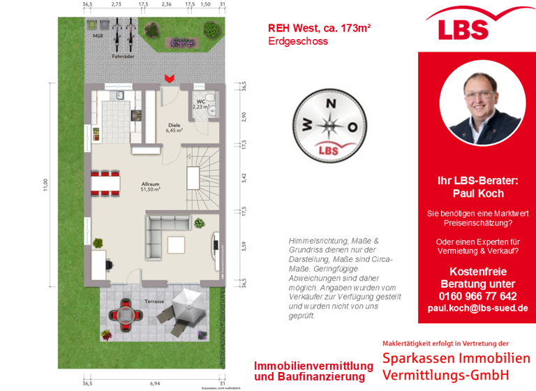 Reihenendhaus zum Kauf 852.600 € 6 Zimmer 179,2 m²<br/>Wohnfläche 210 m²<br/>Grundstück Taufkirchen, Vils Taufkirchen 84416