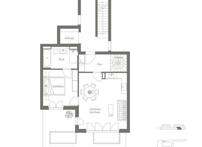 Wohnung zum Kauf - Erstbezug provisionsfrei 1.295.000 € 2 Zimmer 90 m² EG Höslstraße 22 Bogenhausen München 81927