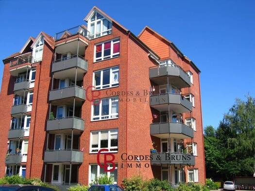 Wohnung zur Miete 790 € 2 Zimmer 62,5 m² EG Verden 27283