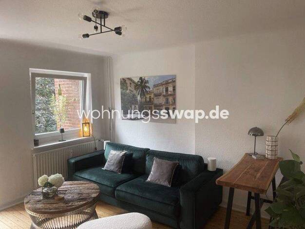 Studio zur Miete Tauschwohnung 790 € 3 Zimmer 63 m² 2. Geschoss Barmbek-Nord Hamburg 22307
