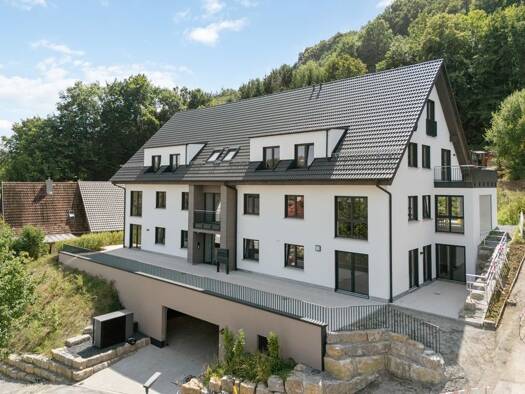 Terrassenwohnung zum Kauf - Erstbezug provisionsfrei 498.000 € 3,5 Zimmer 122 m² 2 Geschosse frei ab sofort Künzelsau Künzelsau 74653