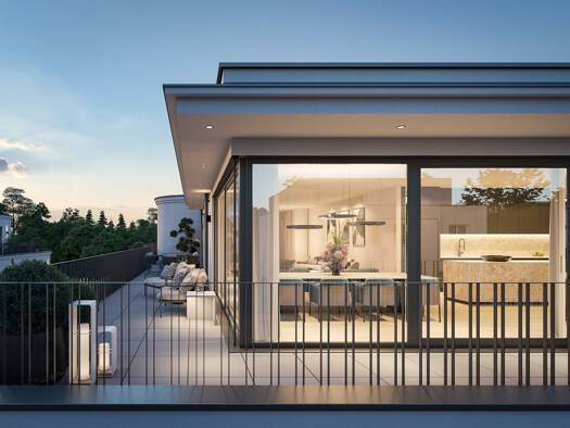 Penthouse zum Kauf - Erstbezug provisionsfrei 1.794.500 € 3 Zimmer 108 m² 2. Geschoss Scherrstraße 6 Neuhausen-Nymphenburg München 80639