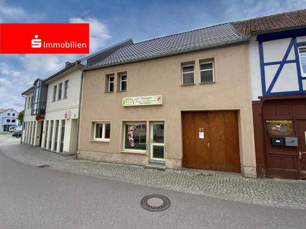 Haus zum Kauf provisionsfrei 79.500 € 10 Zimmer 75 m² 321 m² Grundstück Roßleben Roßleben-Wiehe 06571