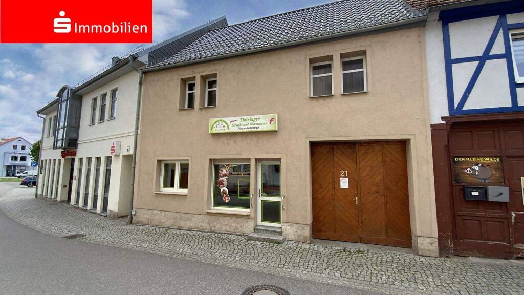 Haus zum Kauf provisionsfrei 79.500 € 10 Zimmer 75 m² 321 m² Grundstück Roßleben Roßleben-Wiehe 06571