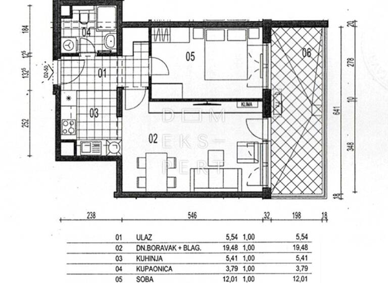 Wohnung zum Kauf 319.500 € 2 Zimmer 52 m² 6. Geschoss Pescenica - Zitnjak