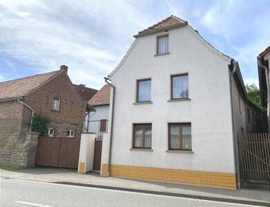 Einfamilienhaus zum Kauf 75.000 € 4 Zimmer 130 m² 1.446 m² Grundstück frei ab sofort Donndorf Donndorf 06571