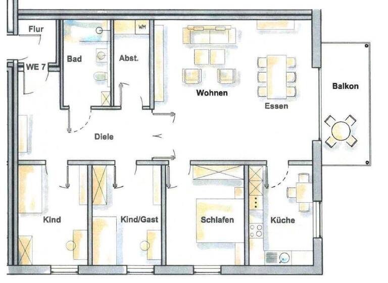 Wohnung zum Kauf - Erstbezug 454.500 € 4 Zimmer 117 m² 1. Geschoss Lindenhorst Dortmund 44339
