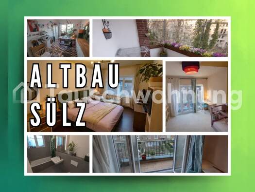 Wohnung zur Miete Tauschwohnung 980 € 2 Zimmer 75 m² 2. Geschoss Sülz Köln 50939