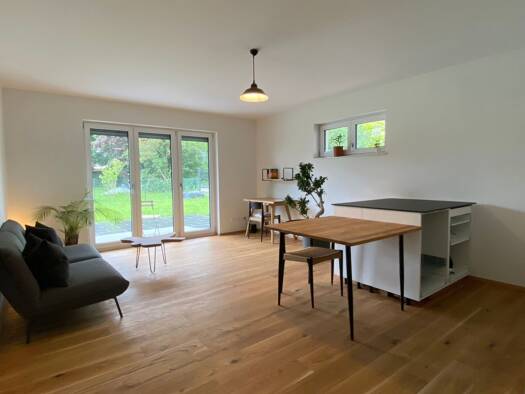 Terrassenwohnung zur Miete 1.587 € 2 Zimmer 59 m² Geschoss EG/3 frei ab sofort Aubing-Lochhausen-Langwied München 81243