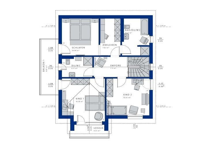 Einfamilienhaus zum Kauf 783.762 € 3 Zimmer 171 m²<br/>Wohnfläche 551 m²<br/>Grundstück Höchsten Dortmund 44267