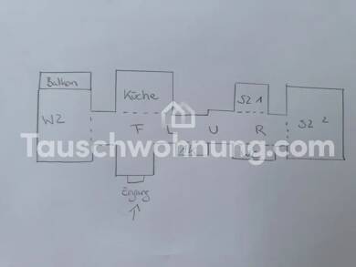 Wohnung zur Miete Tauschwohnung 500 € 4 Zimmer 80 m² Kreuzberg Berlin 10969