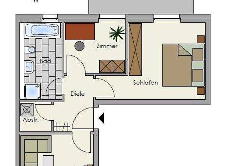 Wohnung zum Kauf 629.000 € 3 Zimmer 70 m² 4. Geschoss Winterhude Hamburg 22303