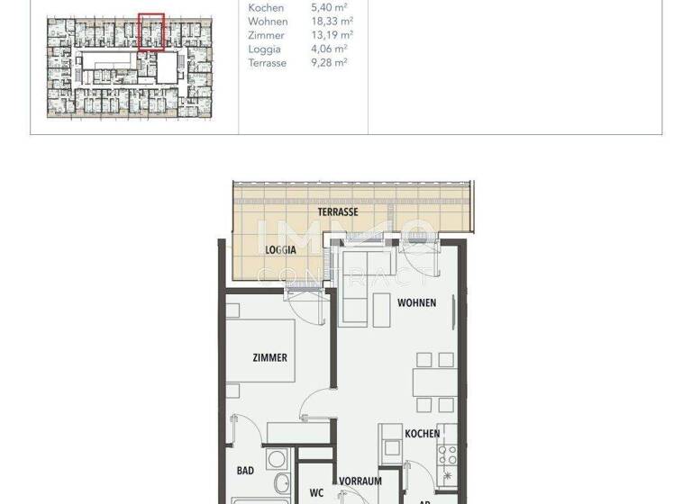 Wohnung zum Kauf - Erstbezug 272.988 € 2 Zimmer 47,3 m² frei ab sofort Wien 1210