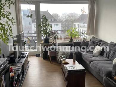Wohnung zur Miete Tauschwohnung 675 € 2 Zimmer 45 m² 4. Geschoss Altstadt - Süd Köln 50676