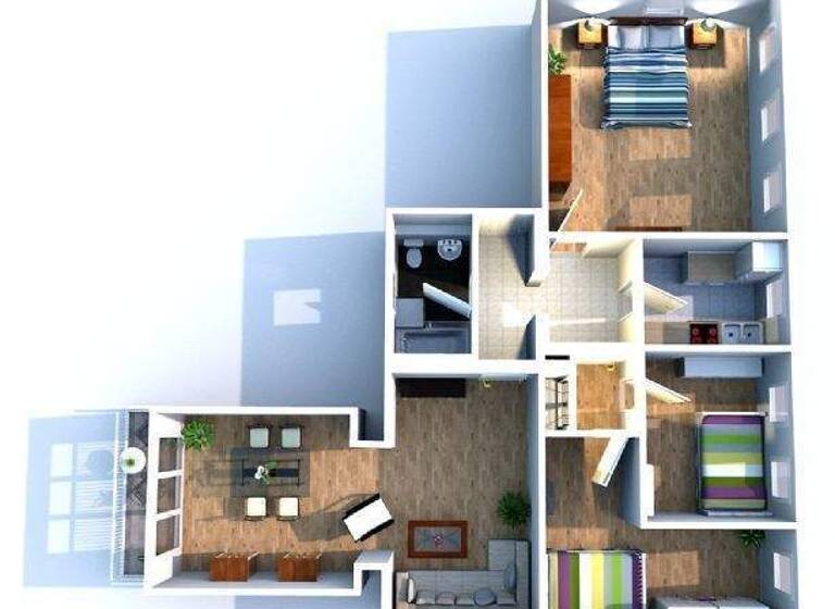 Wohnung zur Miete 555 € 4 Zimmer 92 m² 2. Geschoss frei ab sofort Burglehn 3 Leisnig 04703