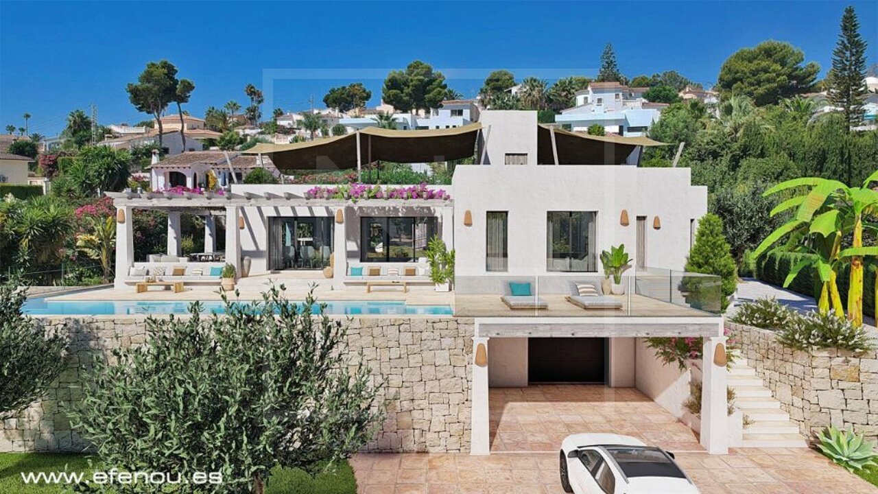 Villa zum Kauf 1.975.000 € 6 Zimmer 200 m²<br/>Wohnfläche 860 m²<br/>Grundstück Moraira 03724