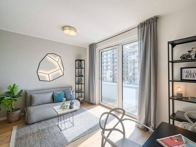 Wohnung zur Miete 879 € 1 Zimmer 29,6 m² 3. Geschoss Friedenauer Höhe 14 Friedenau Berlin 12159