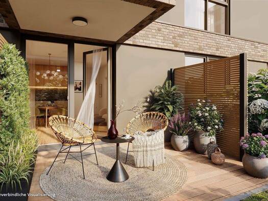 Wohnung zum Kauf - Neubau 301.100 € 1 Zimmer 38,7 m² 1. Geschoss Harzer Straße 45 Neukölln Berlin 12059