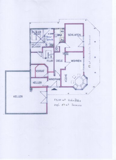 Wohnung zur Miete 500 € 2 Zimmer 61 m² UG frei ab sofort Dorndorf Illerrieden 89186