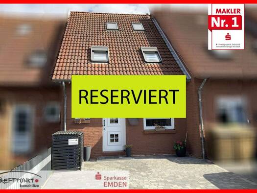Reihenmittelhaus zum Kauf 239.000 € 4 Zimmer 110 m² 163 m² Grundstück Barenburg Emden 26721