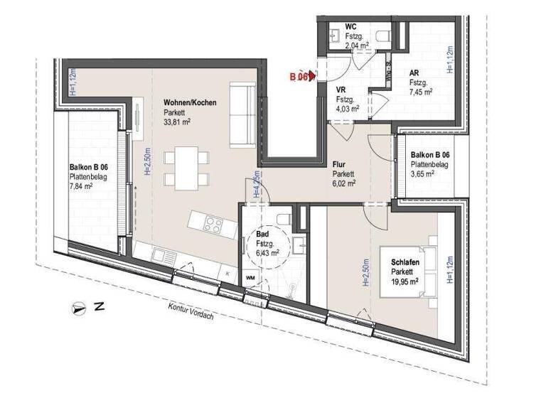 Wohnung zum Kauf provisionsfrei 534.191 € 2 Zimmer 79,7 m² Saalfelden 5760