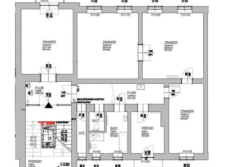 Wohnung zum Kauf 399.000 € 4 Zimmer 1. Geschoss Max Tendler-Straße Leoben 8700